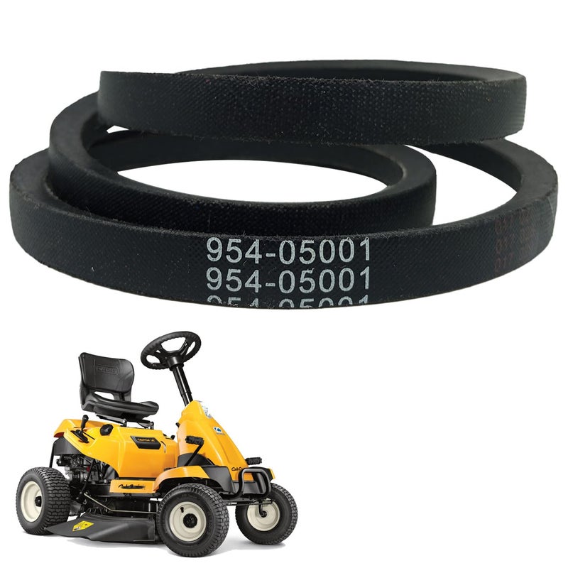 CTPOWER Replaces 954-05001 Mower Deck Belt for Craftsman R1000 R110 Troy Bilt TB30R TB30 Cub Cadet 754-05001 CMXGZAM501065 / Aramid Cord / 43.50 inches - Image 1